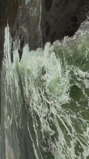 Foggy & Windy Day at Depoe Bay | Rugged Oregon Coast Drone Tour