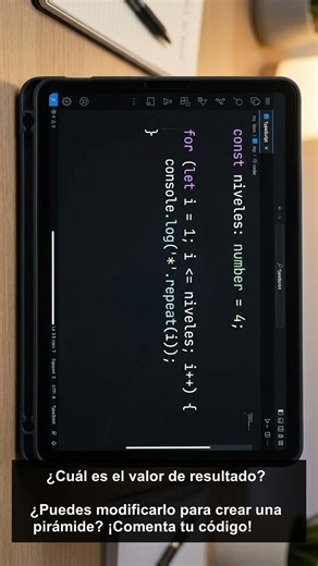 Reto TypeScript: Escalera de Asteriscos