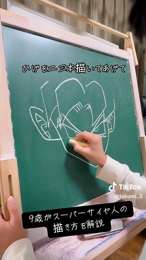 スーパーサイヤ人の描き方をマスターしよう