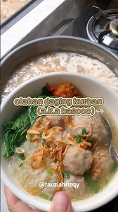 tips membuat bakso daging sapi 🍲