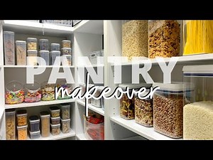 Walk-In Pantry Organization | How to Organize Your Pantry