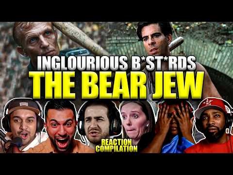 BEST "Bear Jew" Reactions!! | Inglourious Basterds (2009)
