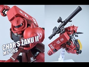 【评头论足】真爷们的铁扎古来了！万代GFFMC 夏亚扎古2 合金成品 高达模型CHAR'S ZAKUII