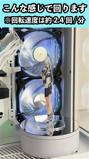 ◆2026/6/24出荷開始◆「USB-TT13-WH」「USB-TT13-BK」USB電動ターンテーブル動作デモ