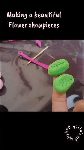 clay art beautiful shifasaifi Shifa s art crafts hub #diy #art #clay art