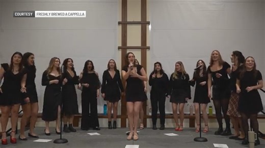 Butler's Freshly Brewed a cappella group winter concert