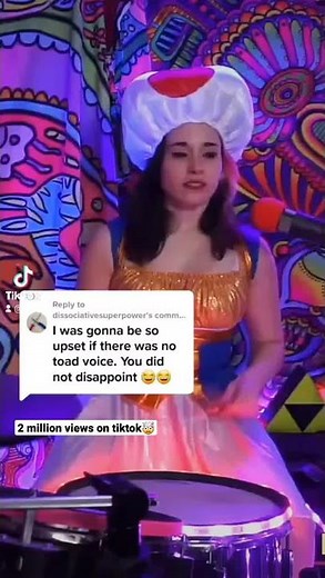 Toad sings & drums to One by Metallica