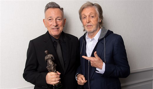 Paul McCartney Teases Bruce Springsteen At Awards Event
