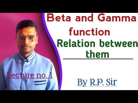 Beta and Gamma function || Relation between them