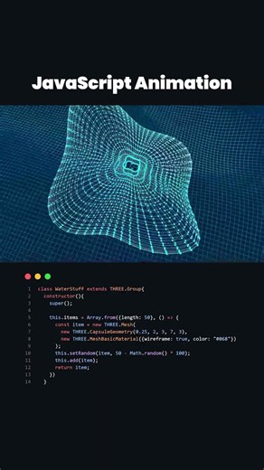 INSANE Life Form Animation Using JavaScript!