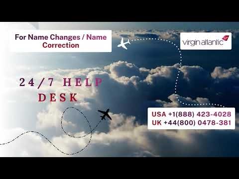 Virgin Atlantic Name Change® – Tips & Tricks ✈️ for Easy Process