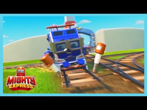Mighty Express - Building the Track | Shows for Kids | WildBrain Wheels