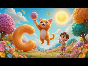 abc train with animals | learn letters and animals for kids 🚂🐾