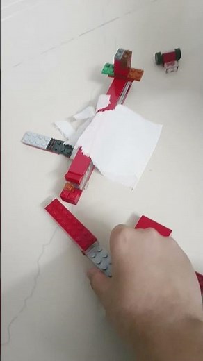 Lego plane 747 crash
