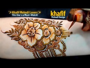 Beautiful Khafif Mehndi Design | Mehndi Design | Bridal Mehndi | Mehndi Ka Design | Mehndi