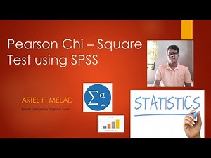 Pearson Chi- Square Test using SPSS