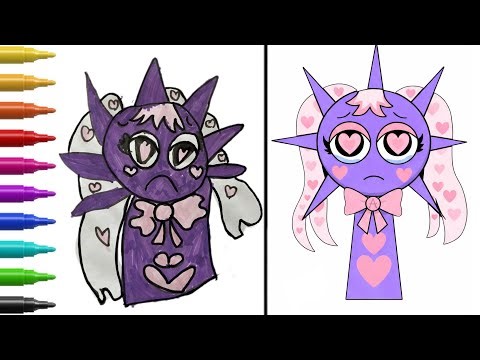 Advanced Sprunki Character Design: Neon Contrast Edition | Incredibox Art Tutorial #sprunki