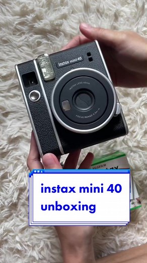 Instax Mini 40 Unboxing and Review with IsadoesTech