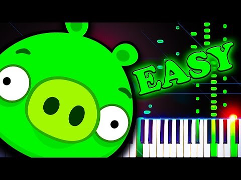 Bad Piggies Theme - EASY Piano Tutorial