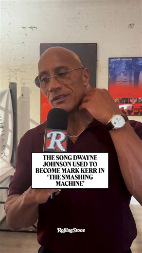 #DwayneJohnson #therock tells Rolling Stone about the one song that got him into character for #TheSmashingMachine movie 🥊 | Rolling Stone