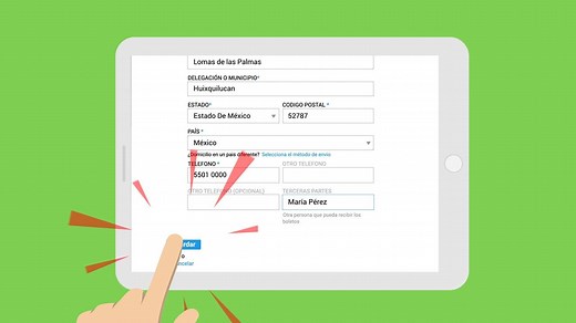 ¿Eres el titular de la tarjeta con la que se realizó la compra y necesitas que alguien más recoja tus boletos? Desde el momento en que compras tus boletos puedes registrar a esa persona en nuestro sistema. Checa cómo en el siguiente video. www.ticketmaster.com.mx | Ticketmaster México