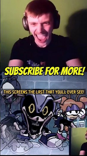 MIGHTY.ZIP GOT A WHOLE VERSE NOW?! - FNF D-Sides (REDUX) #shorts #fnf #reaction #sonicexe #fnfmod