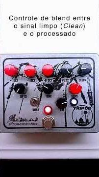 Aranea TriOctaFuzz - Tripod FX pedal fuzz oitavador / octaver #guitarpedals #guitar #doommetal #rock