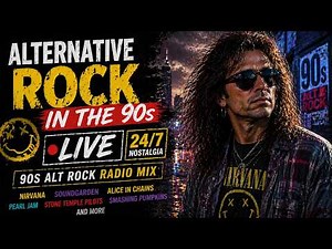 Alternative Rock In The 90s 🔥 LIVE | 90s Alt Rock Radio Mix (24/7 Nostalgia)