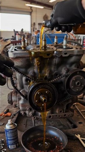 Toyota Engine Rebuilding- engine seized sound #shortsviral #shorts #engine