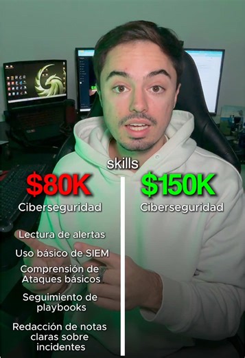 Roles, skills y certificaciones en Ciberseguridad (Junior vs Senior) 🧑🏽‍💻🚀 Ciberseguridad, OSINT, Hacking Ético y Pentesting son campos con múltiples roles y caminos. 👇🏻 En este video te explico las diferencias reales entre un perfil junior y senior, las skills técnicas más demandadas y las certificaciones que sí aportan valor en seguridad informática y privacidad digital. 🧑🏽‍💻 💬 Comenta PLAN y te comparto una guía paso a paso para empezar. 📢 Sígueme en todas las redes! 📚 Academia, a