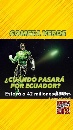 Cometa Verde: Observación en Ecuador el 1 de febrero