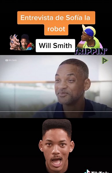 Entrevista entre Will Smith y Sophia el Robot