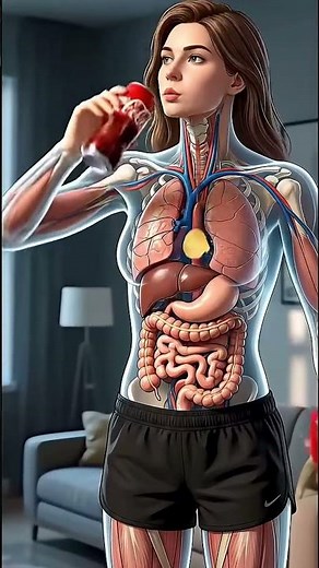 the process of digestion of food in humans