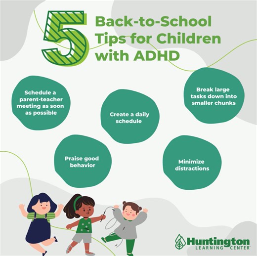 Many children with ADHD struggle with the adjustment to new...