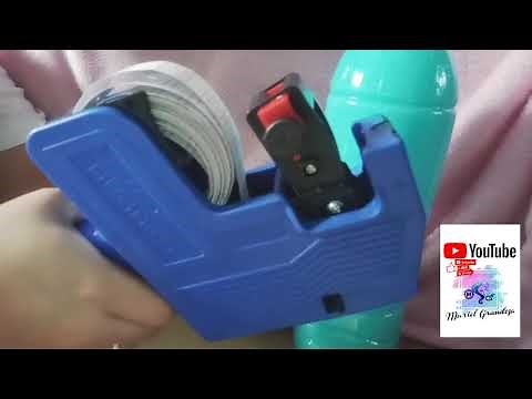 How to use Duodeli Mx5500 Price Tag Gun Labeller