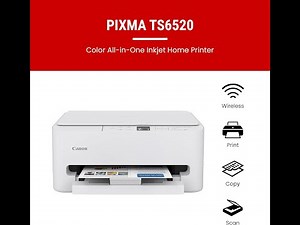 Canon PIXMA TS6520 Review : Compact Wireless All-in-One Printer with Duplex Printing