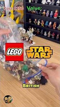 Was this £250 LEGO Star Wars Minifigures Haul Worth It? 🤯 #lego #starwars #whatnotpartner
