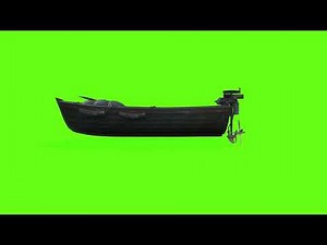 Boat Green Screen Free