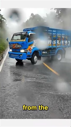 Truck Nearly Falls Off Cliff, But This Driver Saves It!