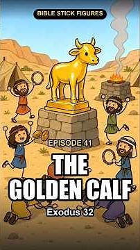 The Golden Calf: How Israel Forgot God So Fast 🐂 | Bible Stories (Exodus 32)
