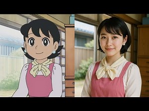 Doraemon Characters in Real Life | Part-2 | AI Transformation