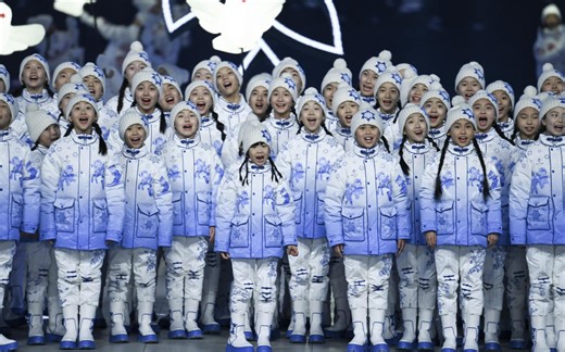 回顾北京2022年冬奥会开幕式 童声合唱《雪花》