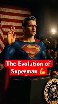 Ai recreates the Evolution of SUPERMAN 💪🦸‍♂️