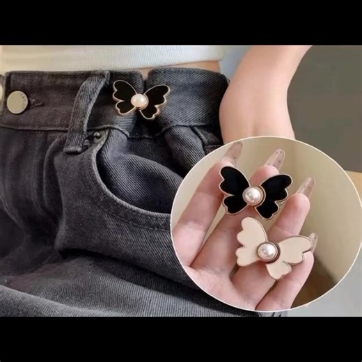Adjustable Butterfly Waist Buttons for Your Fashion Needs