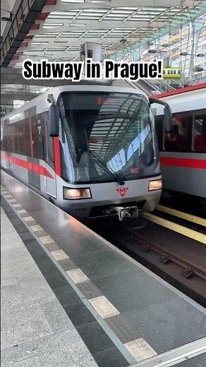 Prague Metro VIBES 🇨🇿 Underground Travel Guide #viral #shorts #viralshorts