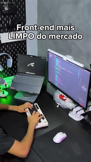 FRONT-END MAIS clean da PROGRAMAÇÃO #programação #dev #frontend