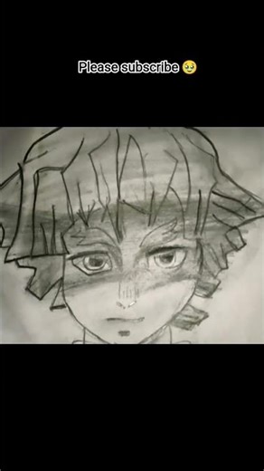 Drawing zenitsu #anime #shorts