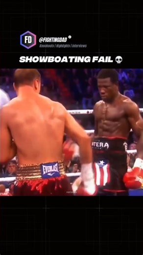 Boxing Showboating Fail 🔥