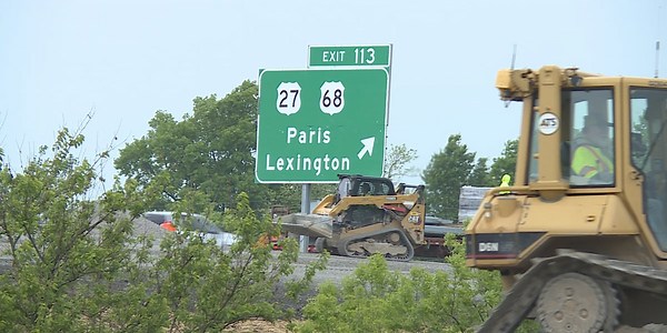 I-75 off-ramp to Paris Pike temporarily closed for widening project