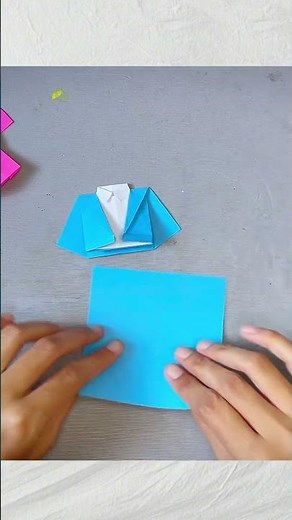 Origami clothes tutorial